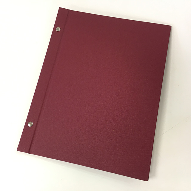 MENU, Burgundy A4 Hardcover